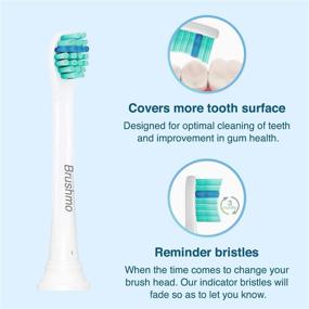 img 1 attached to 🦷 Enhance Your Oral Care Routine with Brushmo Replacement Toothbrush - Compatible with Sonicare