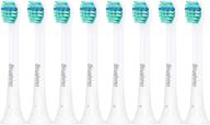 🦷 enhance your oral care routine with brushmo replacement toothbrush - compatible with sonicare logo