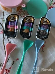 img 5 attached to 3-Pack Universal BPA-Free Silicone Pet Can Covers With Spoons - Dishwasher Safe, Fits Multiple Sizes Of Dog And Cat Food Cans By WAFJAMF
