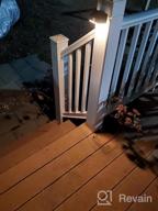img 1 attached to Illuminate Your Outdoor Space With Linkind'S Solar-Powered Motion Sensor Lights-4 Pack review by Nap Olivas