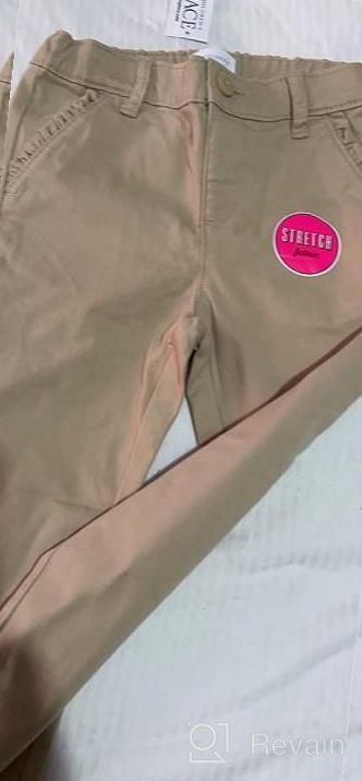 img 1 attached to Stylish Skinny Chino Pants For Baby And Toddler Girls At The Children'S Place review by Jade Allen