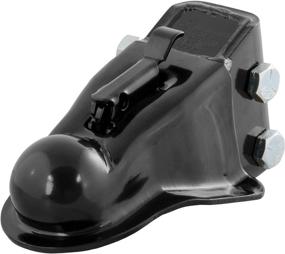 img 4 attached to CURT 25330 Channel-Mount Adjustable Trailer Coupler: 2-5/16-Inch Hitch Ball, 14,000 lbs, Black - Ultimate Towing Versatility