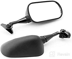 img 1 attached to OEM Stock Style Racing Mirrors for CBR 954 RR / 929 RR 2000-2003 - Black - Left & Right Set