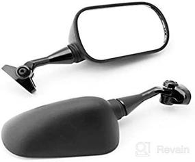 img 2 attached to OEM Stock Style Racing Mirrors for CBR 954 RR / 929 RR 2000-2003 - Black - Left & Right Set