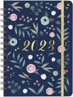 2023 planner - 2023 planner weekly monthly from january 2023 - december 2023, 6.4"x 8.5", planner 2023 with elastic closure, coated tabs, inner pocket logo