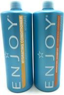 💧 hold in hydration with enjoy holding shampoo & conditioner: a perfect hair care duo logo