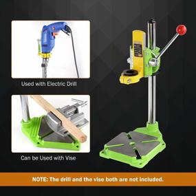 img 2 attached to BEAMNOVA Benchtop Drill Press Stand Industrial Kit With 90 Degree Clamp And Tool Holder For Hand Drill Workbenches, Perfect For Repair And DIY Projects