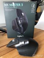 img 1 attached to 🖱️ Logitech MX Master Wireless Mouse: High-Precision Sensor, Easy-Switch up to 3 devices, Meteorite Black review by Athit Samatiyadekul ᠌
