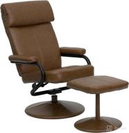 flash furniture contemporary leather recliner furniture logo