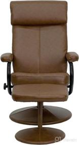 img 2 attached to Flash Furniture Contemporary Leather Recliner Furniture