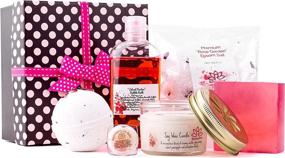 img 4 attached to 🎁 Luxury Gift Set for Women - Bath & Body