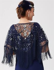 img 1 attached to 👗 Gatsby Evening Dresses Wedding Accessories by BABEYOND, including Scarves & Wraps