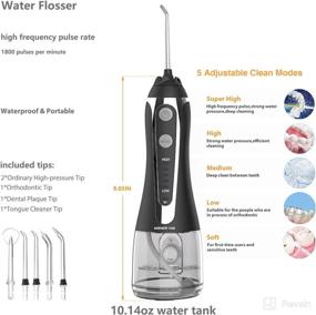 img 1 attached to Durable and Waterproof Portable Electric Toothbrush for Effortless Cleaning