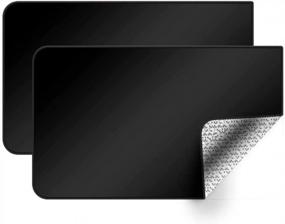 img 4 attached to ZATOOTO Rear Window Covers: Magnetic Sun Shades For Privacy & Sun Protection