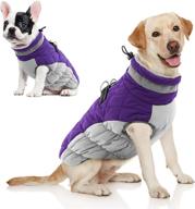 aofitee winter dog coat: keep your canine warm with reflective, zip-up fleece jacket for cold weather логотип