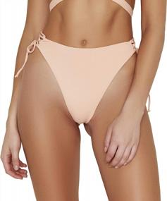 img 3 attached to ToBeInStyle Womens Side Cheeky Bottoms Women's Clothing for Swimsuits & Cover Ups