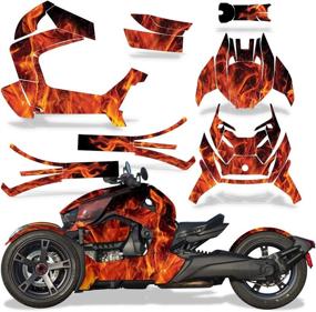 img 1 attached to Wholesale Decals Roadster Compatible 2019 2021 Motorcycle & Powersports