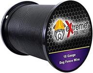 🐾 maximizing pet safety: extreme dog fence 18 gauge wire 500 ft - premium containment wire for in-ground fence systems - heavy duty core ensures optimal dog security logo