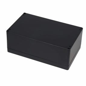 img 2 attached to Водонепроницаемый корпус электрической распределительной коробки из АБС-пластика со степенью защиты IP65 — черный, 7,87 х 4,72 х 2,95 дюйма (200 х 120 х 75 мм) от Zulkit