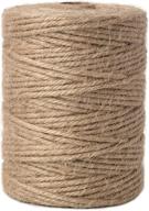 328 feet of 3mm natural jute twine – ideal for crafts, gift wrapping, gardening, bundling, packaging, and more! enhance your home and garden with versatile jute rope logo