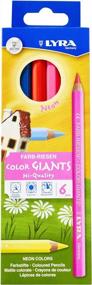 img 2 attached to Lyra Assorted Color Pencils, 6 Count (L3941063) - Top-Quality Supplies For Vibrant Art Projects