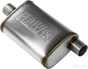 img 1 attached to 🚗 Enhance Your Vehicle's Performance with Flow Fx 2.50" (Off/Cen) Exhaust Muffler