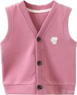 todder cartoon sleeveless lightweight waistcoat apparel & accessories baby boys -- clothing logo