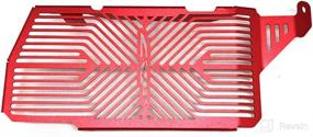 img 1 attached to GYUKSIA Radiator Grille Guard Cover Shield Protective Compatible With HONDA CRF 300L CRF300L 2021 Red