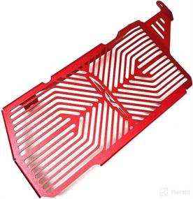 img 2 attached to GYUKSIA Radiator Grille Guard Cover Shield Protective Compatible With HONDA CRF 300L CRF300L 2021 Red