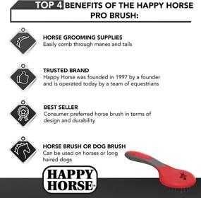 img 3 attached to Happy Horse Mane Brush Horses