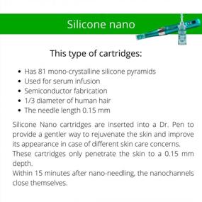 img 2 attached to Get 20 Pack Of Dr. Pen Ultima A6S Silicone Nano Cartridges With Bayonet Slot - Disposable Replacement Parts