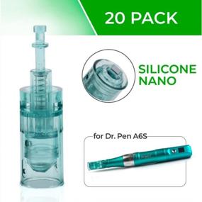 img 3 attached to Get 20 Pack Of Dr. Pen Ultima A6S Silicone Nano Cartridges With Bayonet Slot - Disposable Replacement Parts