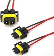 💡 upgrade your lighting setup with ijdmtoy h11 h8 880 881 female adapter wiring harness for enhanced headlights or fog lights логотип