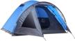 semoo 3-person backpacking tent with double layers, lightweight and easy setup for all seasons - ideal for camping, hiking, and traveling with your family. logo