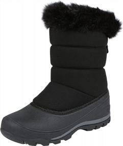 img 4 attached to Сохраняйте тепло и стильность в женских ботинках Northside Ava Insulated Cold Weather Boots