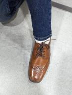 img 1 attached to 👞 Florsheim Youth Regan Jr. Wingtip Oxford - Unisex Shoe review by Frank Garahana