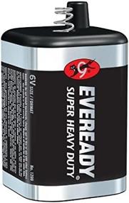 img 1 attached to 🔦 Eveready 1209 (509) 6 Volt Lantern Battery - 2-Pack