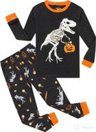 halloween dinosaur pajamas little sleepwear logo