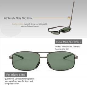 img 2 attached to Protect Your Eyes In Style With SUNGAIT Ultra Lightweight Polarized Sunglasses