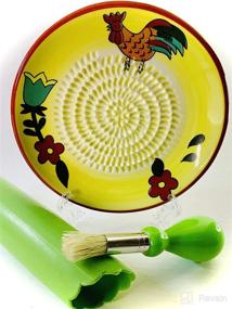 img 4 attached to BonCera Premium Ceramic Garlic Grater Kitchen & Dining : Kitchen Utensils & Gadgets