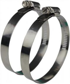 img 4 attached to 304 Stainless Steel Flexible Worm Gear Hose Clamp 70-90Mm Ronteix.