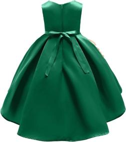 img 3 attached to Toddler Pageant Christmas Birthday Dresses Girls' Clothing ~ Dresses