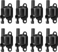 autosaver88 ignition coil 8-pack compatible with chevy silverado avalanche corvette savana suburban tahoe trailblazer, gmc savana sierra yukon xl, buick lacross allure, cadillac escalade cts v8 uf413 logo