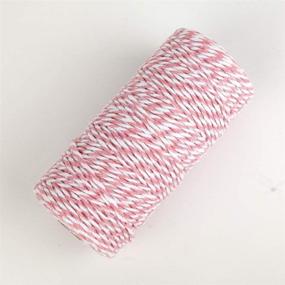 img 3 attached to NewTrend 328 Feet Cotton Twine For DIY Craft Exterior Accessories