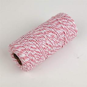 img 2 attached to NewTrend 328 Feet Cotton Twine For DIY Craft Exterior Accessories