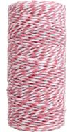 newtrend 328 feet cotton twine for diy craft exterior accessories logo