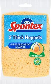 img 4 attached to Spontex Thick Moppets 2 Pack