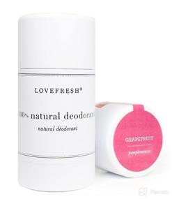 img 1 attached to 🍊 Lovefresh Natural Grapefruit Deodorant: Aluminum-Free Personal Care Bliss