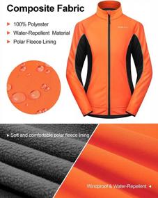 img 3 attached to Stay Warm And Safe With INBIKE Women'S Reflective Windbreaker Jacket For Winter Cycling And Running