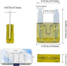 img 1 attached to 145PCS Truck Automotive Replacement Fuses